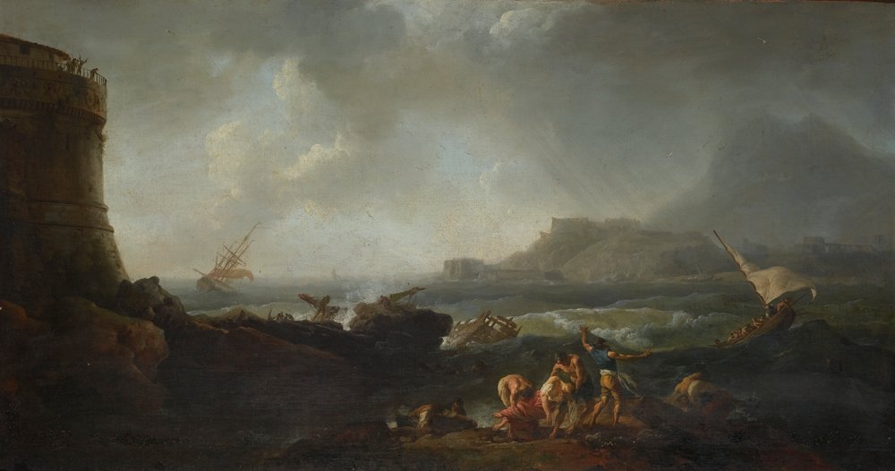 Adrien Manglard - A Shipwreck